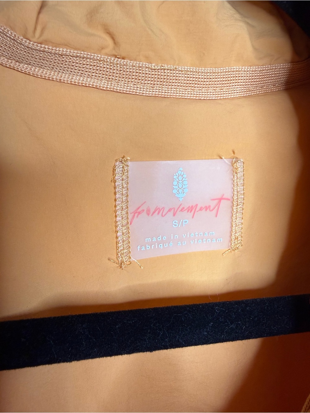 Free People Movement Packable Lightweight Pippa Puffer Jacket NWT Small Orange - Picture 3 of 13
